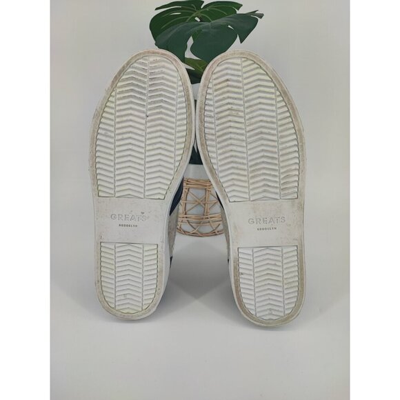 Greats Brooklyn Women's Wooster Wool/Leather Black Slip-on Shoes Size 7.5 US - Picture 7 of 8